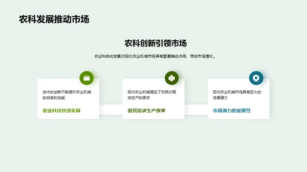 农机革新：走向未来