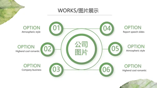 时尚创意个人作品集作品展示ppt动态模板