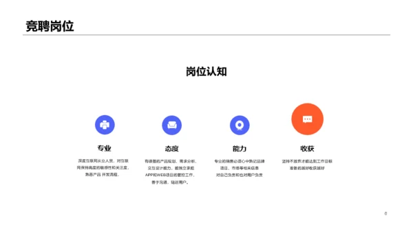 扁平插画风个人简历PPT案例