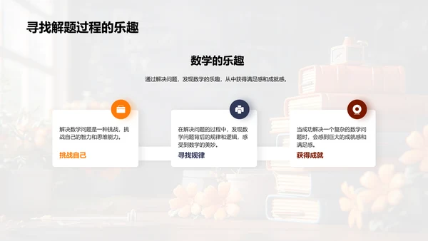 数学学习报告PPT模板