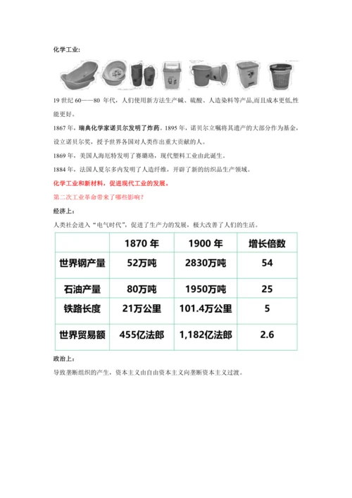 第5课 第二次工业革命 教案