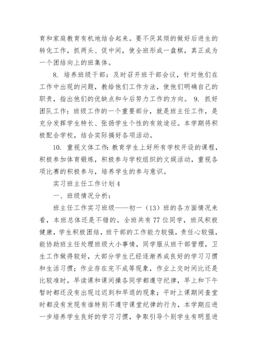 实习班主任工作计划.docx