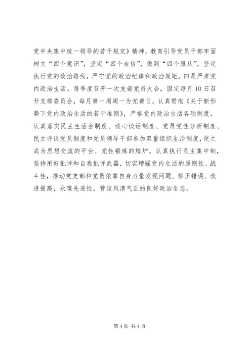 救助站党建工作自查报告.docx