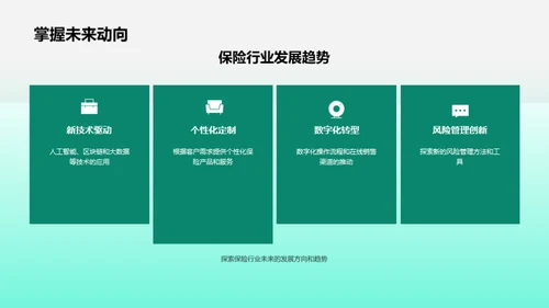 掌控未来 保险行业新动态