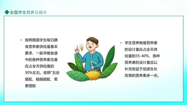 知营养会运动防肥胖促健康PPT模板