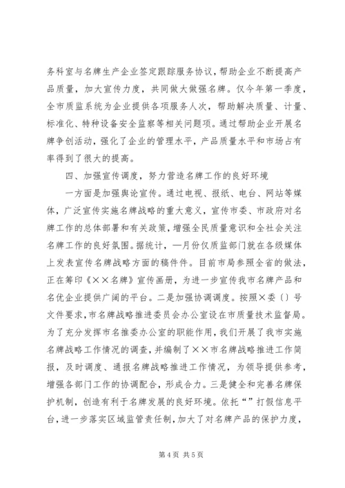 名牌战略实施情况汇报 (3).docx