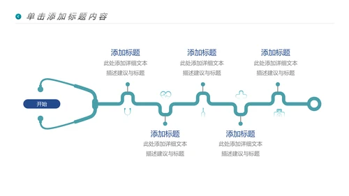 医生医院医疗医学通用工作汇报PPT模板