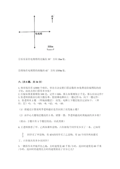 小升初数学综合模拟试卷附答案（培优b卷）.docx