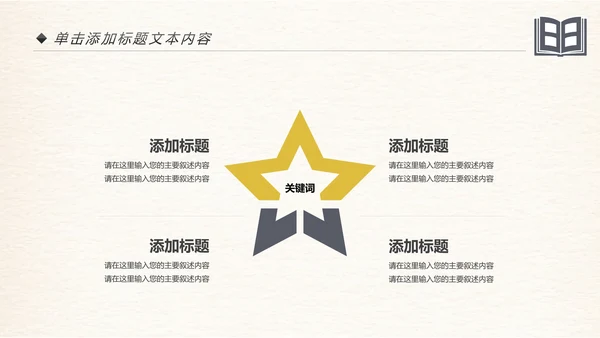 创意书本读书分析好书推荐阅读PPT模板