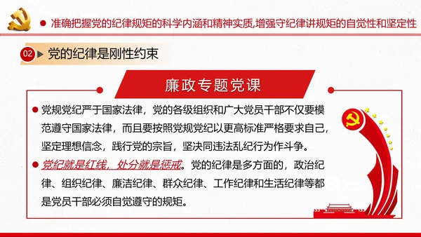 2020党风纪律组织党章党规作风建设党课