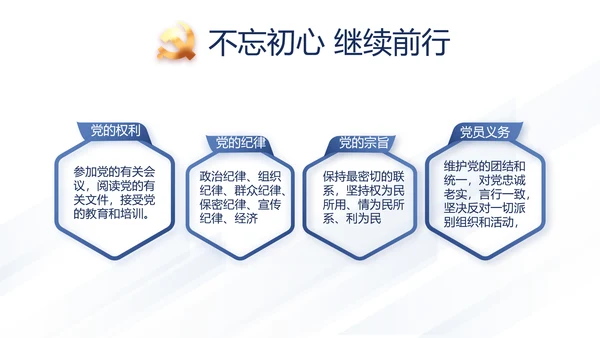 党支部党史学习教育工作总结动态PPT模板