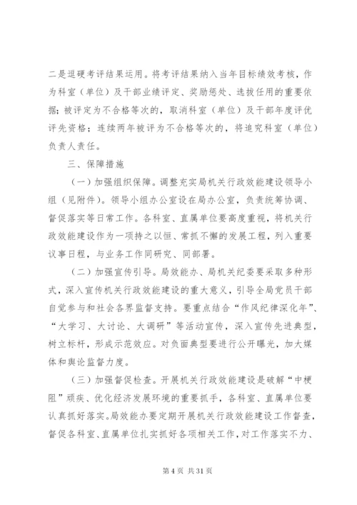 单位效能建设方案六篇.docx