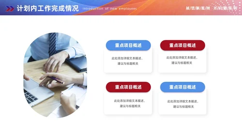 红蓝双色商务赢战终工作总结工作汇报工作计划PPT工作总结年终总结