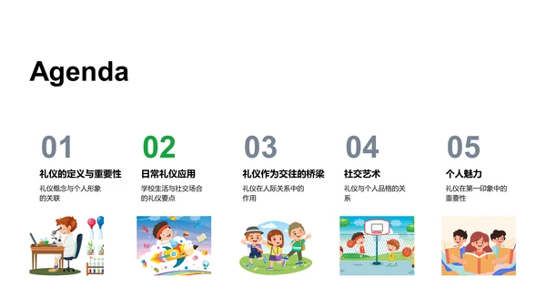 礼仪文化学习讲座PPT模板