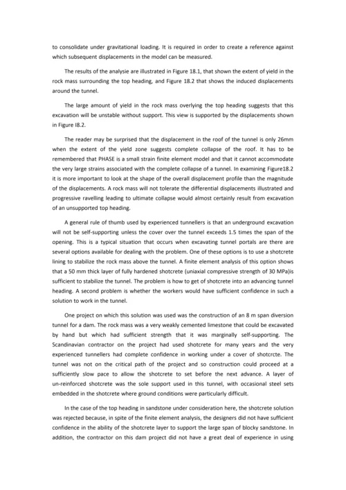 洞室开挖稳定分析、如何建设隧洞--毕业论文外文文献翻译(四篇).docx