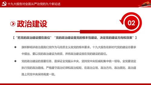 加强党风廉政建设推进全面从严治党PPT模板
