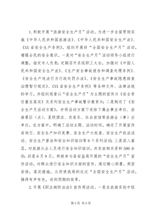 县旅游局安全生产工作自查报告_1.docx