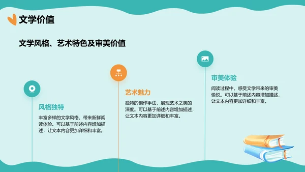 绿色手绘风读书分享会PPT模板