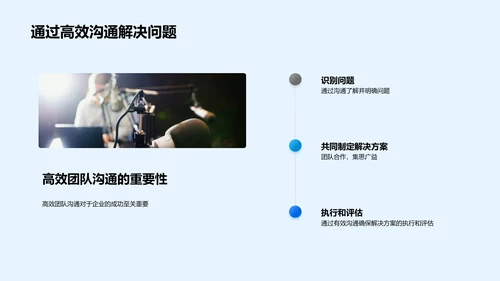 高效团队沟通PPT模板