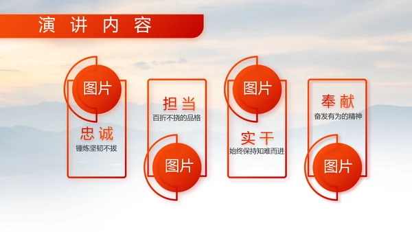 八一建军节忠诚于党保卫国家动态PPT
