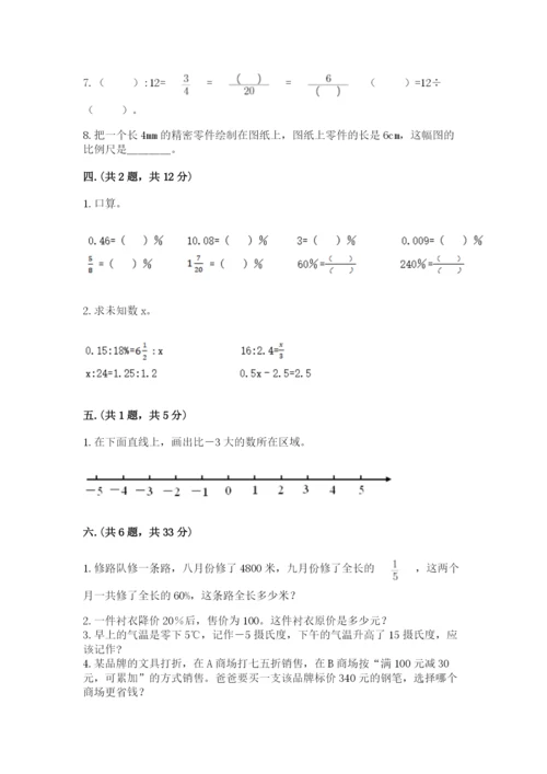 苏教版小升初数学模拟试卷附参考答案（综合卷）.docx