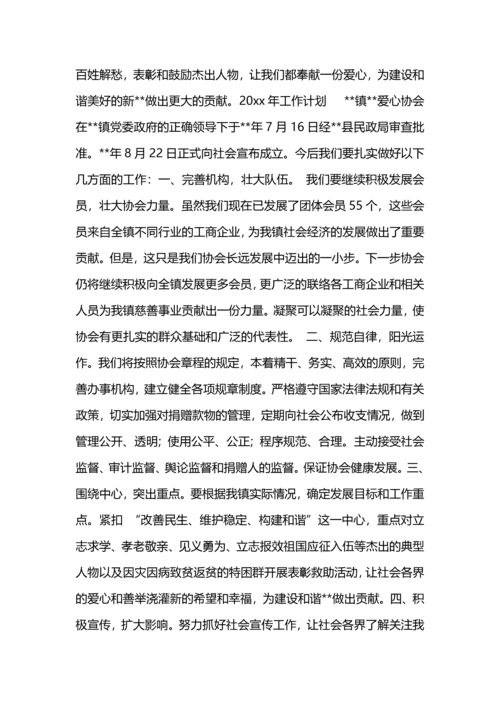爱心协会工作总结.docx
