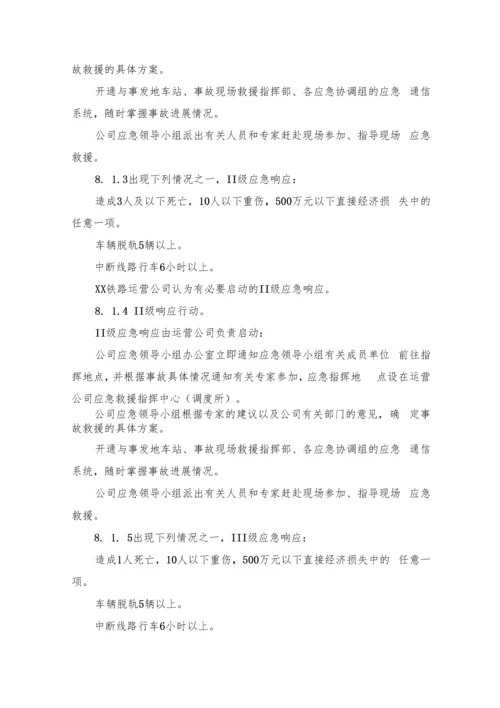 铁路运营调车应急预案.docx