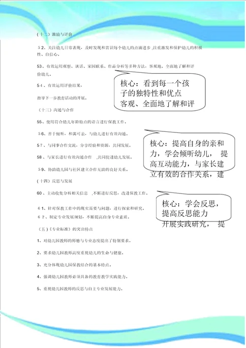 合格幼儿园教师的专业素养