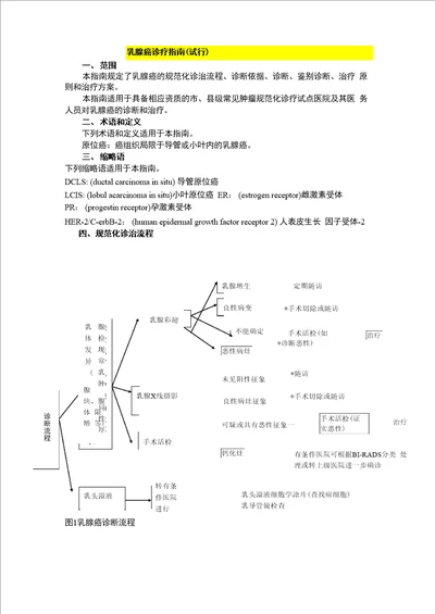 乳腺癌诊疗指南