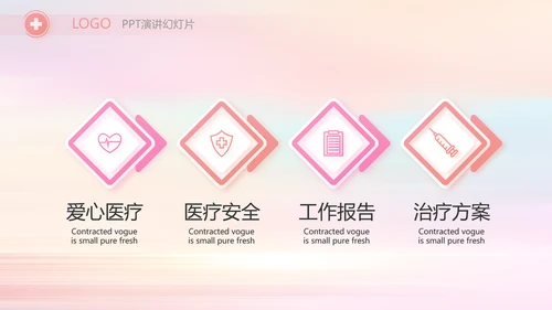 唯美风国际护士节护士工作总结PPT