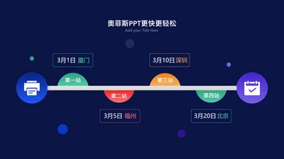 简约风递进关系4项PPT