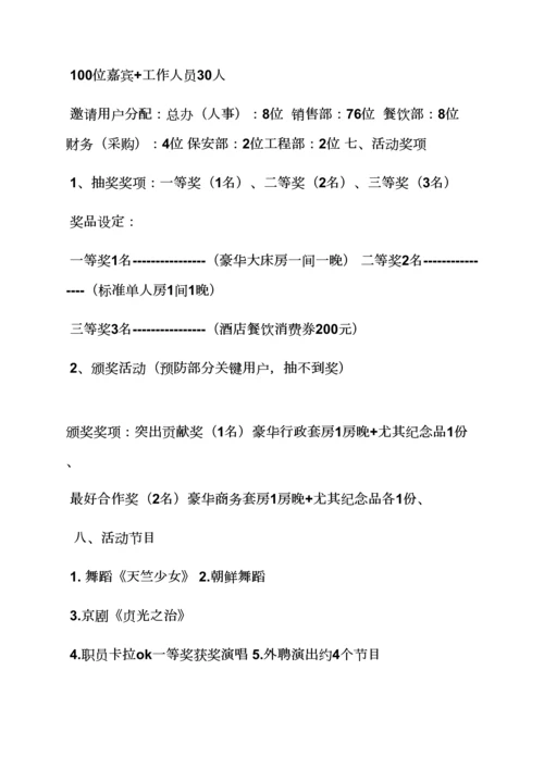客户联谊会活动专项方案.docx
