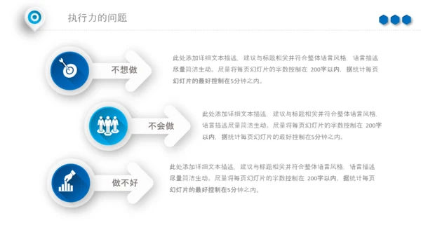 蓝色工作汇报述职年终总结PPT