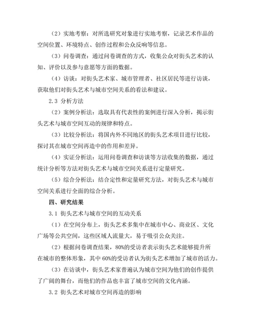 街头艺术与城市空间的再造