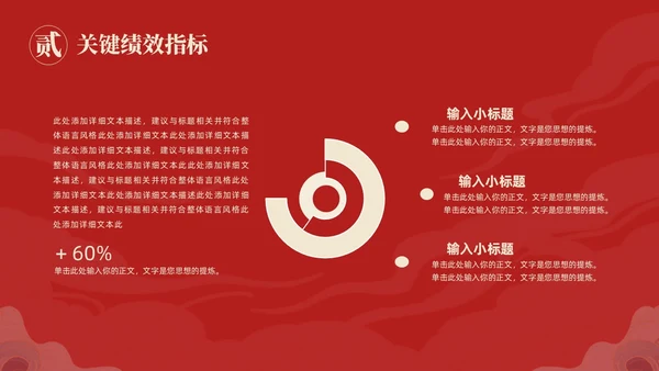 国潮风国潮山水国潮山水仙鹤述职工作概述未来规划述职报告