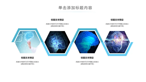 精美大气医学医疗大脑研究报告动态ppt模板