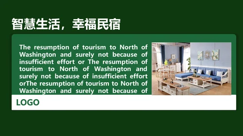民宿开发项目计划书通用PPT模板