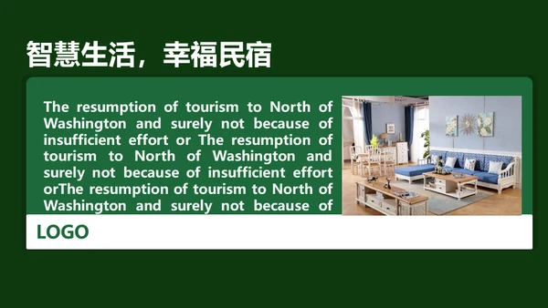 民宿开发项目计划书通用PPT模板