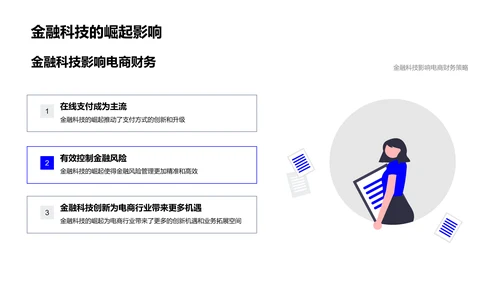 电商金融策略概述PPT模板