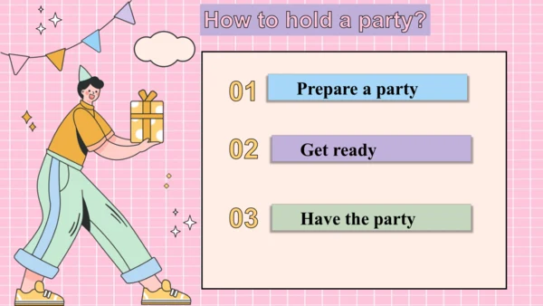 Starter Welcome to junior high! Hold a party课件-新外研