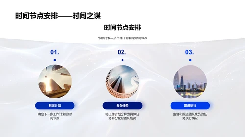 季度工作回顾与远景PPT模板