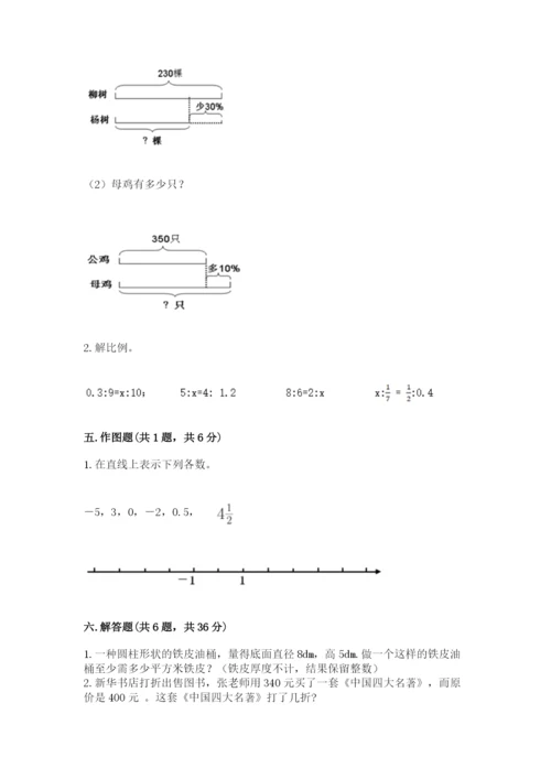 城步苗族自治县六年级下册数学期末测试卷及完整答案一套.docx