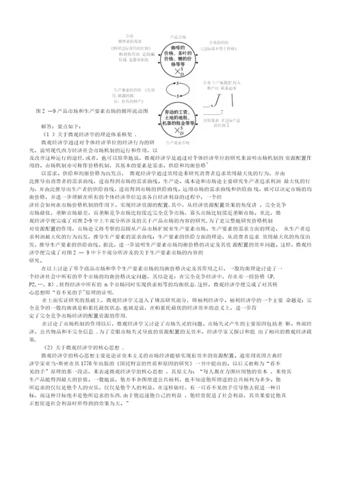 西方经济学微观部分高鸿业第六版课后习题答案解析