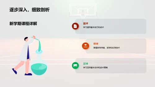 挑战高一体育新篇章