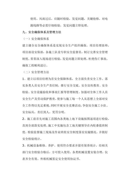 沟槽开挖及回填综合标准施工专业方案.docx