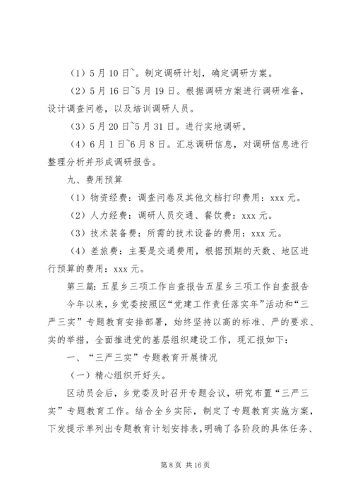 五星工作调研报告.docx
