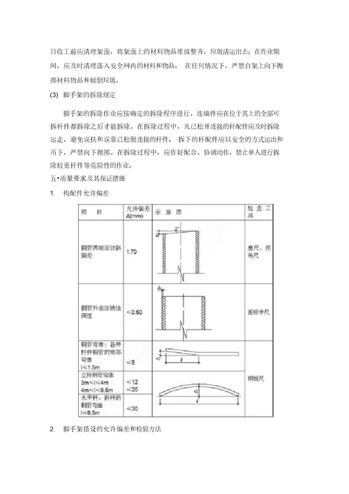 砌筑脚手架施工方案有计算