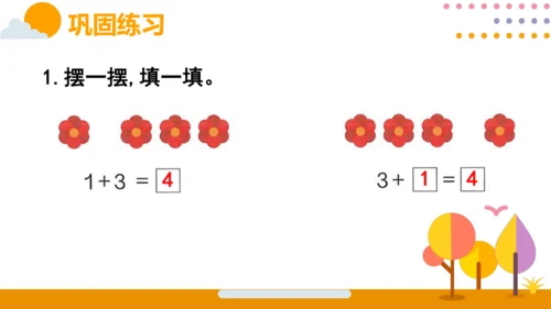 人教版数学（2024）一年级上册第一单元 第5节 第2课时 加法2课件(共15张PPT)