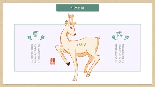 简约国潮风逐鹿而上踏梦前行职业经理工作总结汇报PPT