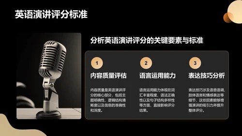 橙色3D风英语演讲比赛准备全攻略PPT模板
